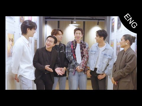 One day with P'Tha [ Off, Tay, Krist, Phuwin -cut] - ENG SUB #phuwintang