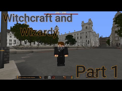 JayShooe - I'M A WIZARD - Witchcraft and Wizardry Ep1 - Harry Potter Minecraft Map