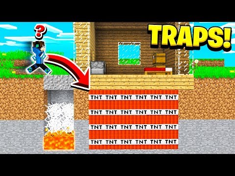 TOP 10 TRAPS You Can Build in Minecraft! (NO MODS!)