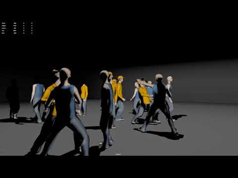 Fight (Golaem Crowd R&D)