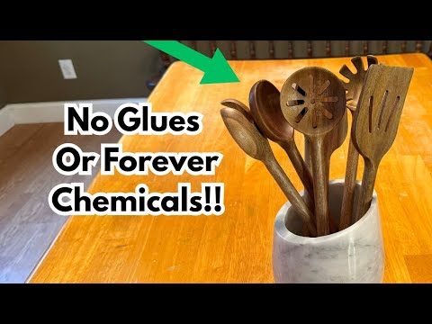 Non-Toxic Wooden Spoons for Cooking– 7-Piece #Kitchen #UtensilsSet Glue-Free & One-Piece #review