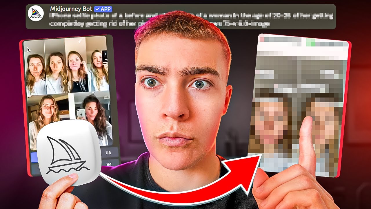 How to make Static Ads with AI & Midjourney