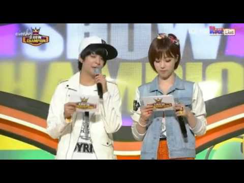 130424 MC F(x) Amber T-ara Eunjung cut 3