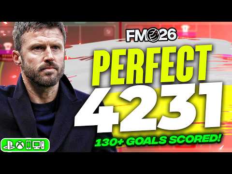 The PERFECT 4231 FM26 Tactic! (130+ Goals) | Best FM26 Tactics