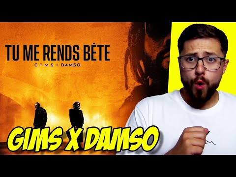ENGLISH GUY REACTS TO FRENCH MUSIC | GIMS & DAMSO - TU ME RENDS BÊTE