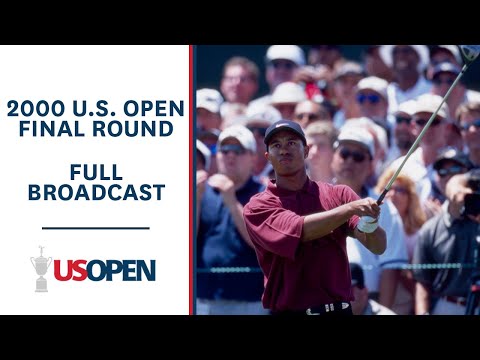 2000 U.S. Open (Final Round): Tiger Woods' Historical Performance at Pebble Beach | Full Broadcast