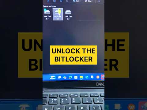 How to unlock your bitlocker, if you lost recovery key on windows 10/11 PC! #bitlocker #pctips