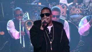 Jay-z - roc boys (and the winner is) (live @ late show 11 02 07)