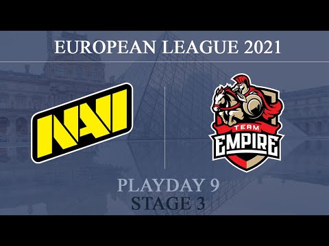 NAVI vs Empire @Kafe Dostoyevsky | European League 2021 - Stage 3 |  Playday 9