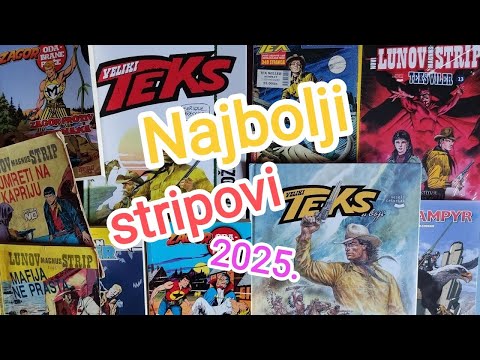 Najbolji stripovi 2025! - Boneli izdanja!