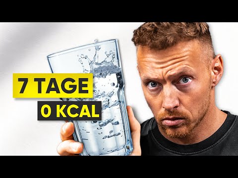 7 TAGE NICHTS ESSEN - So viel Fett und Muskelmasse habe ich verloren!