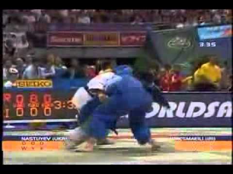 JUDO 2001 World Championships: Musa Nastuyev (UKR) - Arash Miresmaeili (IRI)