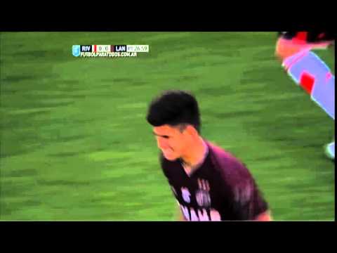 Lo perdió Chamorro. River 0 - Lanús 0. Fecha 25. Primera División 2015. FPT.