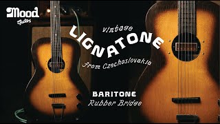Video thumbnail for Vintage Lignatone Converted into Rubber Bridge | Mood Guitars by Mood Guitars