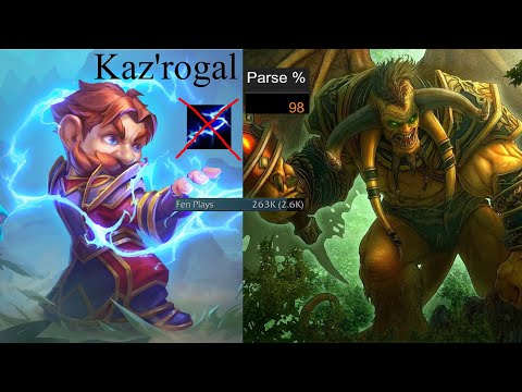 Kaz'rogal - Arcane Mage no innervate 98% log 2.6k dps | Burning Crusade Classic