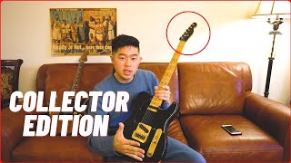 Video thumbnail for 1981 Fender Telecaster... with a SOLID GOLD BRIDGE.... by every single guitars.