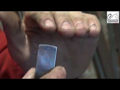 Manutenzione attrezzi del maniscalco