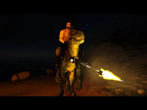ARK MOD: Raptor Turret Saddle - overheatd & flashligth