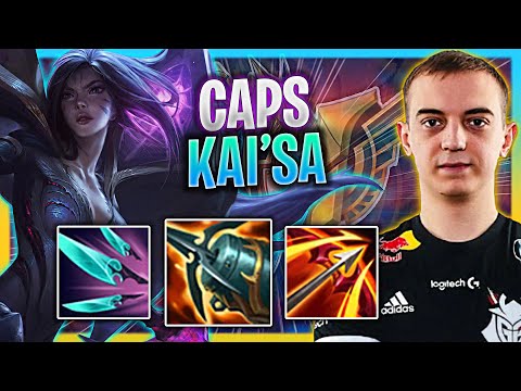 CAPS IS READY TO PLAY KAI'SA! | G2 Caps Plays Kai'sa ADC vs Varus!  Preseason 2023