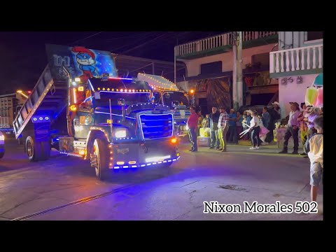 Así fue el gran desfile de camiones modificados en Palencia Guatemala 🇬🇹