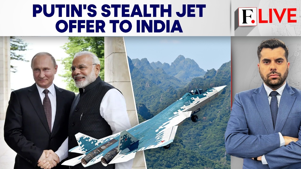 India-Russia Defence Ties Deepen With Putin's New Su-57 Jet Offer | Firstpost Live | N18G | 4K
