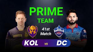 KOL vs DC Dream11 Team Prediction|KOL vs DC Pitch Report Dubai|KOL vs DC IPL 2021 Live Fantasy Team