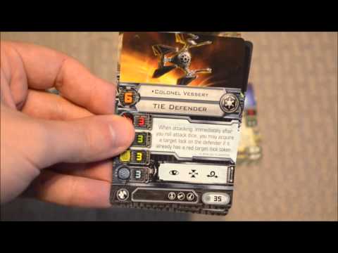 Star Wars: X-Wing Miniatures Game - TIE Defender Expansion (Episode Forty-Five)