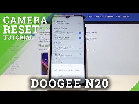 How to Reset Camera in DOOGEE N20 - Fix Camera Configuration