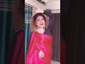 Satin Saree With Black Full Sleevs Top Sareelover Shorts Pratima Satinsaree Saree