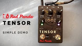 Video thumbnail for Red Panda Tensor Simple Demo by Do Noise