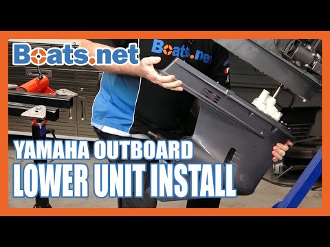 Yamaha Outboard Lower Unit Installation | Yamaha F225 Lower Unit Installation | Boats.net