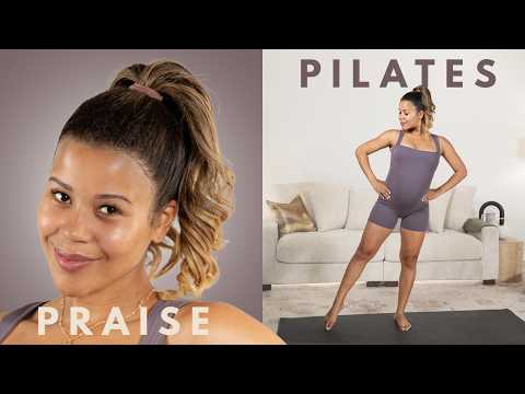 30 MIN FULL BODY STANDING PILATES WORKOUT KNEE FRIENDLY NO EQUIPMENT