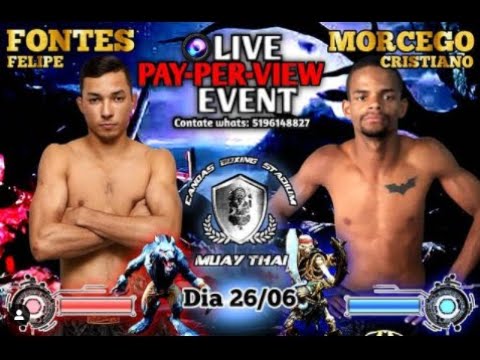 Felipe Fontes x Cristiano Morcego Disputa de Cinturão (C.B.S. Killer Edition 26/06/2021)