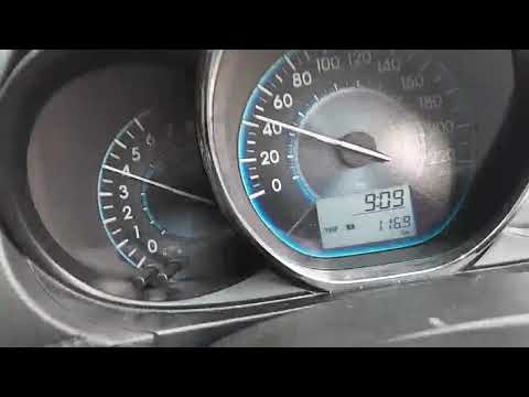 2013 Toyota Vios M/T 0-110kph Acceleration