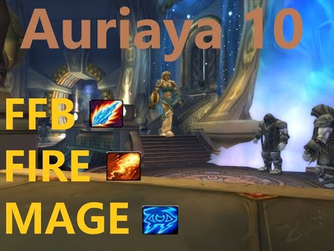 Ulduar Auriaya 10 man - FFB Fire Mage POV