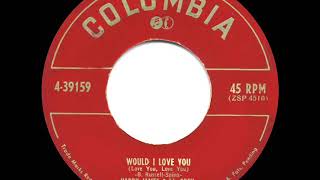 1951 HITS ARCHIVE: Would I Love You (Love You, Love You) - Doris Day &amp; Harry James