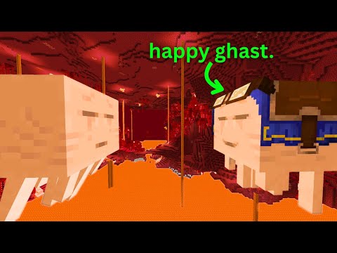 How Would Normal Ghast React to a Happy Ghast?