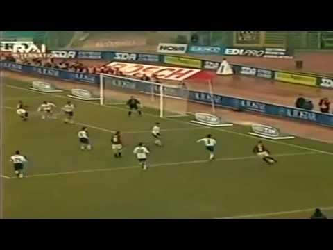 Serie A 2001-2002, day 18 Roma - Verona 3-2 (2 Mutu, M.Assunçao, Cassano, Batistuta)
