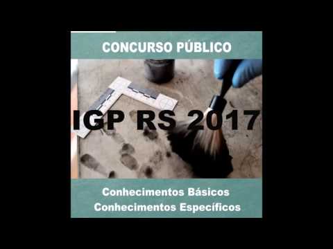 APOSTILA IGP RS 2017 BIOMEDICINA, FARMÁCIA E BIOLOGIA + VÍDEO AULAS
