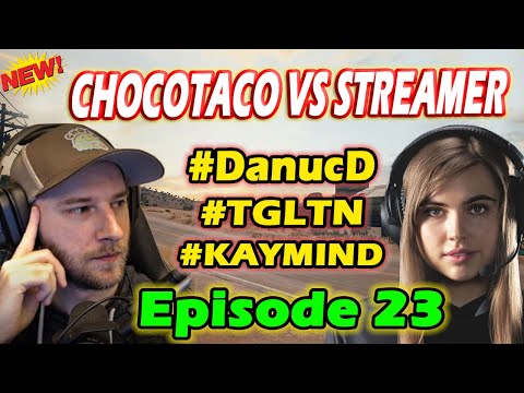 Chocotaco DanucD | TGLTN, Halifax | Streamer VS Streamer | PUBG  Stream Highlights | Episode 23