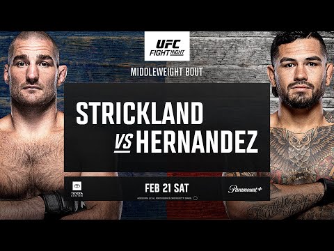 UFC Houston: Strickland vs Hernandez - February 21st | Fight Promo