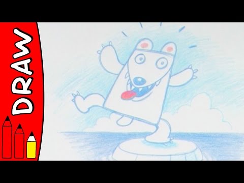 How To Draw A Polar Bear | Art Ideas For Kids | Øistein Kristiansen