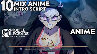 Top 10 Mix Anime Loading Intro Script In Mobile Le