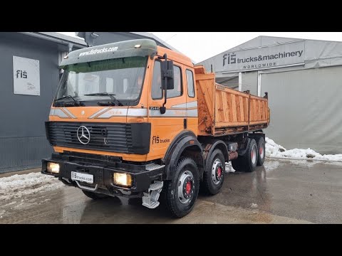 MERCEDES BENZ SK 3544 K 8X4 meiller tipper - FIŠ TRUCKS SLOVENIA