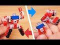 Micro LEGO brick combiner transformer mech - Micro Boy
