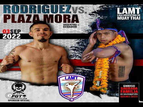 BENY RODRIGUEZ VS  JOHN PLAZA MORA - LAMT