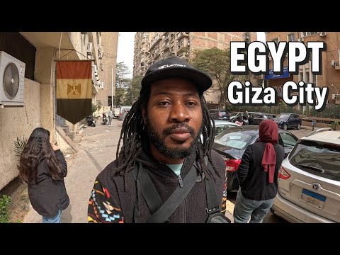 Giza City, Egypt | 4K Walking Tour in El Dokki District - Greater Cairo