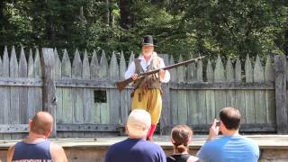 preview picture of video 'Jamestown Musket Demonstration 20130902'