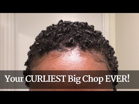 How to: Make Your BIG CHOP Super Curly | 4C Hair Friendly | Nia Hope