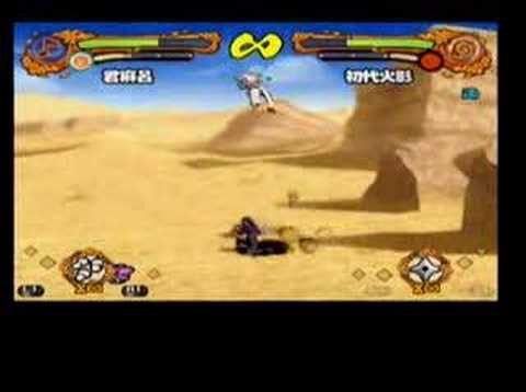 Naruto Shippuuden: Narutimate Accel - Kimimaro vs First